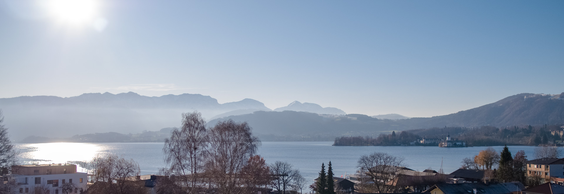 Blick auf Schloss Ort